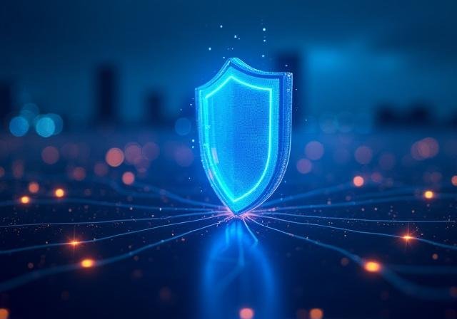 Technology risk management visualization showcasting security and strategy